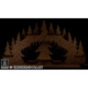 Collector Candle Arch - without Figurines - 62x34 cm / 24.4x13.4 inch