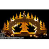 Collector Candle Arch - without Figurines - 62x34 cm / 24.4x13.4 inch