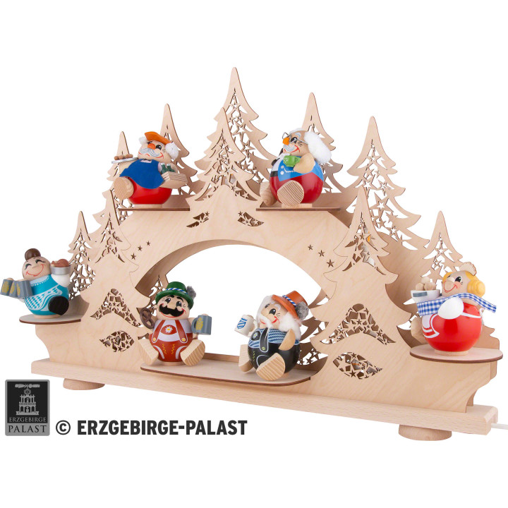 Collector Candle Arch - without Figurines - 68x43 cm / 26.8x16.9 inch