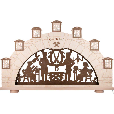 Candle Arch - XL - Ore Mountains - 112x71 cm / 44.1x28 inch