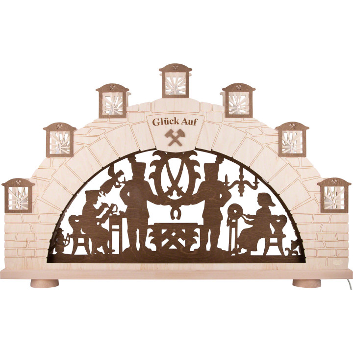 Candle Arch - XL - Ore Mountains - 112x71 cm / 44.1x28 inch