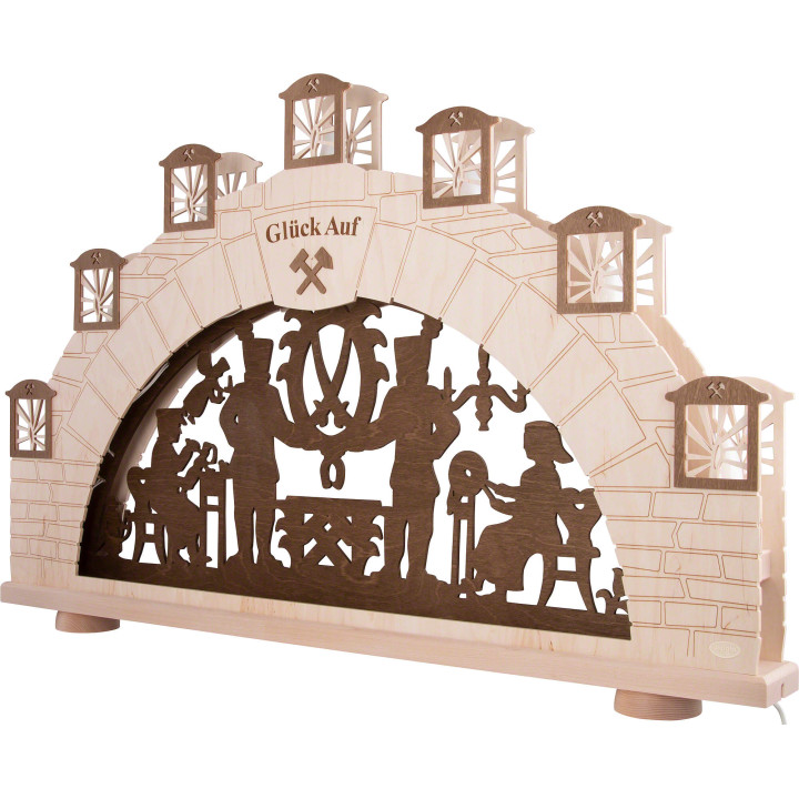 Candle Arch - XL - Ore Mountains - 112x71 cm / 44.1x28 inch