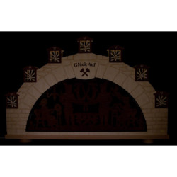 Candle Arch - XL - Ore Mountains - 112x71 cm / 44.1x28 inch