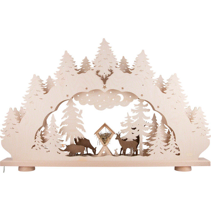 Schwibbogen XL Wald - 112x71 cm