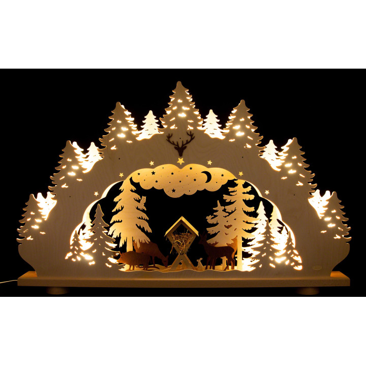 Candle Arch - XL - Forest - 112x71 cm / 44.1x28 inch