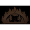 Candle Arch - XL - Forest - 112x71 cm / 44.1x28 inch