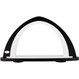 Light Arch without Figurines - Black/White - 52x29,7 cm / 20.5x11.7 inch