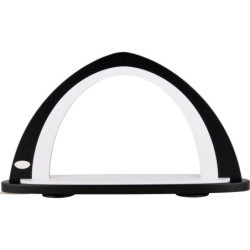 Light Arch without Figurines - Black/White - 52x29,7 cm / 20.5x11.7 inch