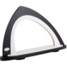 Light Arch without Figurines - Asymmetrical - Black/White - 52x29,7 cm / 20.5x11.7 inch