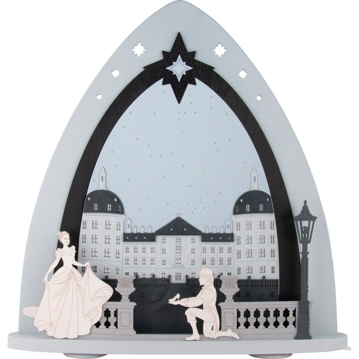 Lichterspitze "Moritzburg" - 52x29,7 cm