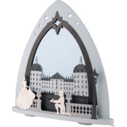 Light Triangle - "Moritzburg" - 52x53,5 cm / 20.5x21.1 inch