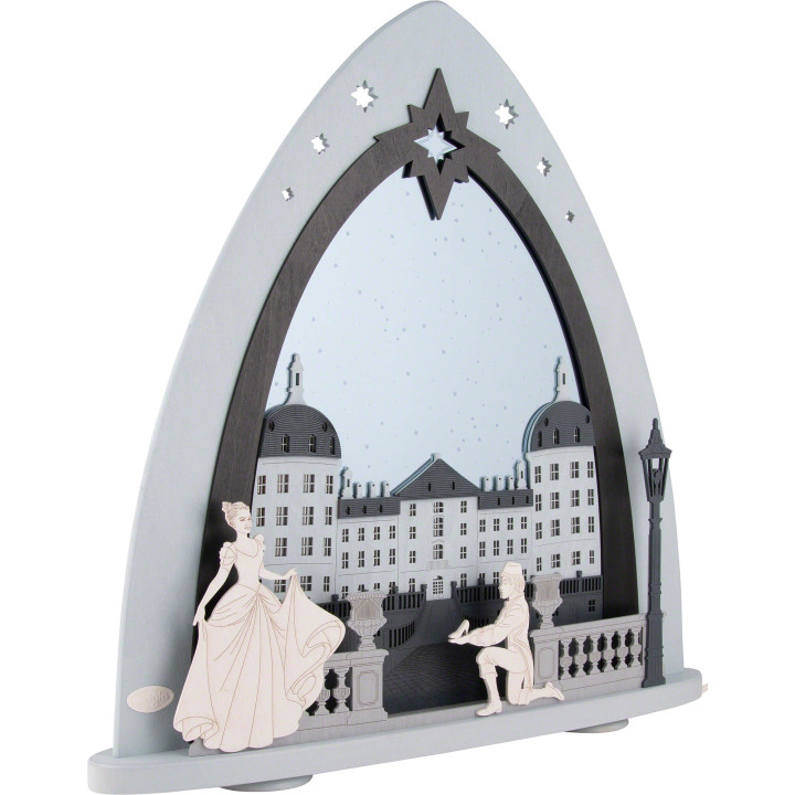 Lichterspitze "Moritzburg" - 52x29,7 cm