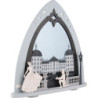 Lichterspitze "Moritzburg" - 52x29,7 cm