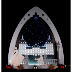 Light Triangle - "Moritzburg" - 52x53,5 cm / 20.5x21.1 inch