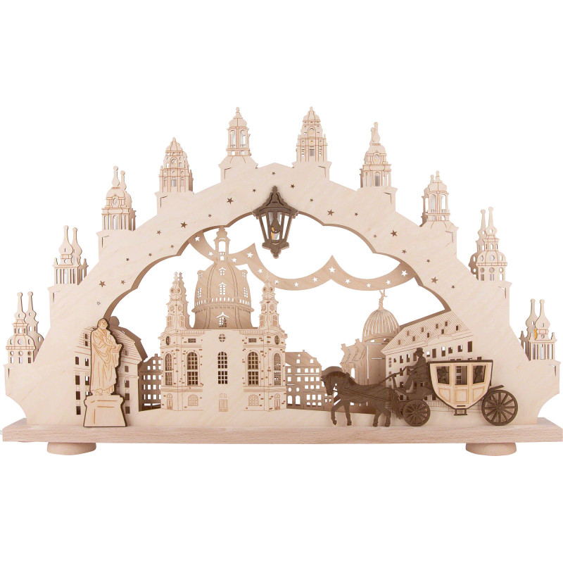 Candle Arch - "Church of Our Lady" - 66x41 cm / 26x16.1 inch