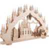 Schwibbogen "Dresdner Frauenkirche" - 66x41 cm