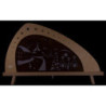 Light Triangle "Christmas in Seiffen" - 52x32 cm / 20.5x12.6 inch