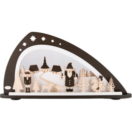 Candle Arch - "Original Ore Mountains Christmas" - 66x33,8 cm / 26x13.3 inch