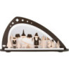 Candle Arch - "Original Ore Mountains Christmas" - 66x33,8 cm / 26x13.3 inch