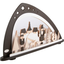 Candle Arch - "Original Ore Mountains Christmas" - 66x33,8 cm / 26x13.3 inch