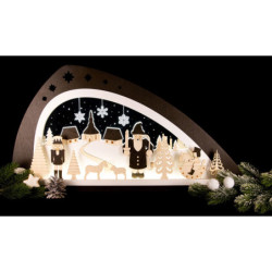 Candle Arch - "Original Ore Mountains Christmas" - 66x33,8 cm / 26x13.3 inch
