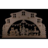 Candle Arch - "Secret Santa's Workshop" - 52x32 cm / 20.5x12.6 inch