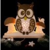 Light Triangle "Owl" - 30x32 cm / 11.8x12.6 inch