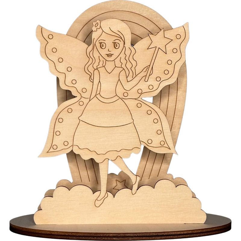 Handicraft Set - Fairy with Rainbow - 16,5 cm / 6.5 inch