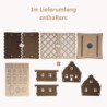 Bastelset Rauchhaus Pfefferkuchenhaus - 10,5 cm