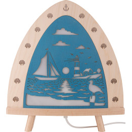 Light Triangle "Maritime" - 30x32 cm / 11.8x12.6 inch