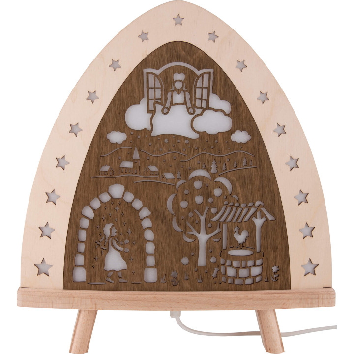 Standleuchte "Frau Holle" - 30x32 cm