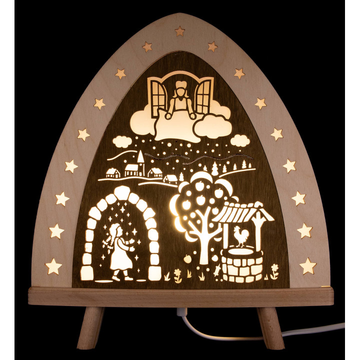 Standleuchte "Frau Holle" - 30x32 cm