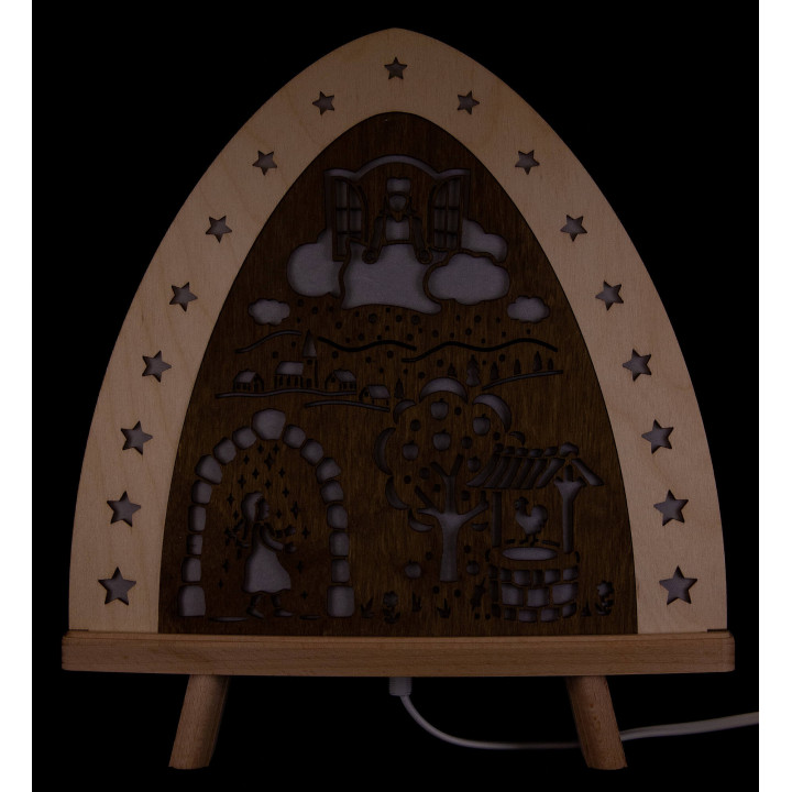 Standleuchte "Frau Holle" - 30x32 cm