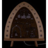 Light Triangle "Mrs. Holle" - 30x32 cm / 11.8x12.6 inch