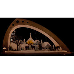 Candle Arch - "Silent Night" - 66x33,8 cm / 26x13.3 inch