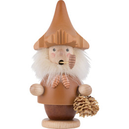 Räuchermännchen Baumwichtel natur - 14,0 cm