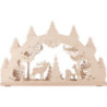 Candle Arch - "Family of Deers" - 52x32x6 cm / 20.5x12.6x2.4 inch