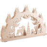 Candle Arch - "Family of Deers" - 52x32x6 cm / 20.5x12.6x2.4 inch