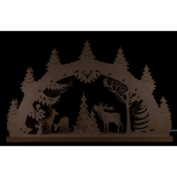 Candle Arch - "Family of Deers" - 52x32x6 cm / 20.5x12.6x2.4 inch