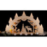 Candle Arch - "Family of Deers" - 52x32x6 cm / 20.5x12.6x2.4 inch