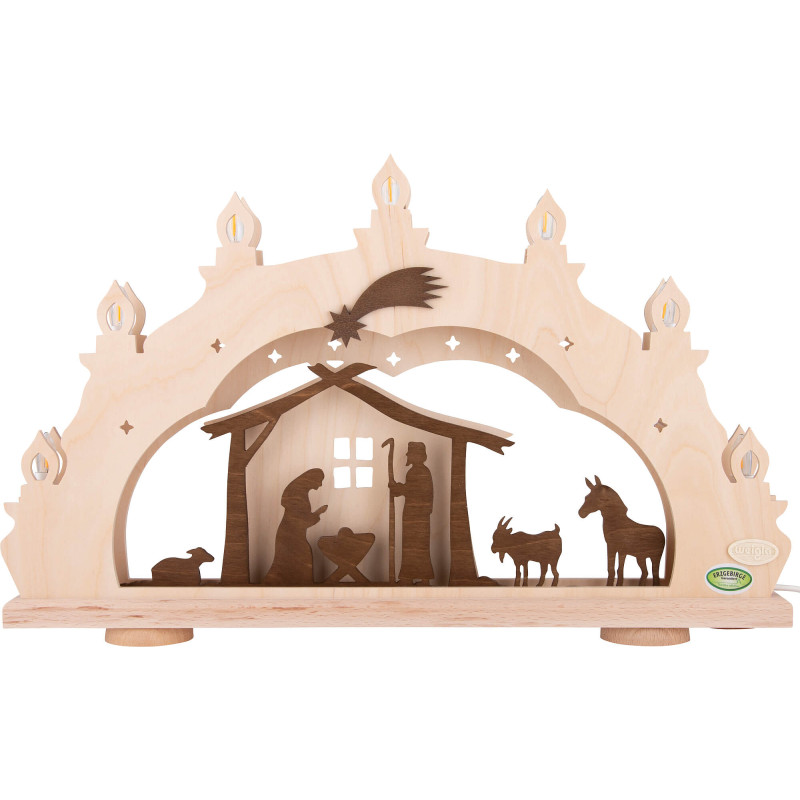 Candle Arch - "Nativity" - 52x33x6 cm / 20.5x13x2.4 inch