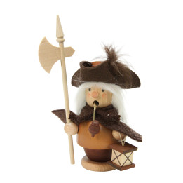 Räuchermännchen Nachtwächter natur - 13,0 cm