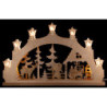 Candle Arch - "Christmas Eve" - 52x32x6 cm / 20.5x12.6x2.4 inch