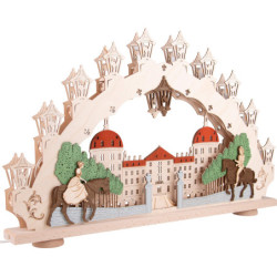Candle Arch "Moritzburg" - 66x41 cm / 26x16.1 inch