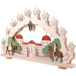 Schwibbogen "Moritzburg" - 66x41 cm