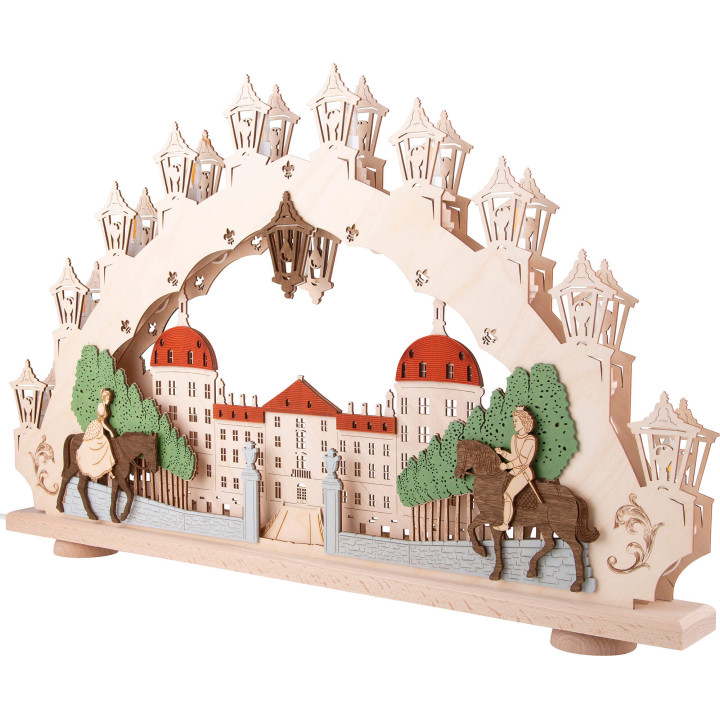 Schwibbogen "Moritzburg" - 66x41 cm
