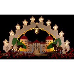 Candle Arch "Moritzburg" - 66x41 cm / 26x16.1 inch