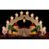 Candle Arch "Moritzburg" - 66x41 cm / 26x16.1 inch