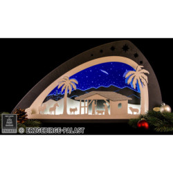 Schwibbogen "Bethlehem" - 66x33,8 cm
