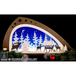 Candle Arch - "Animals of the Forest" - 66x33,8 cm / 26x13.3 inch